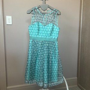 Moulinette Soeurs turquoise sleeveless dress NWT size 2